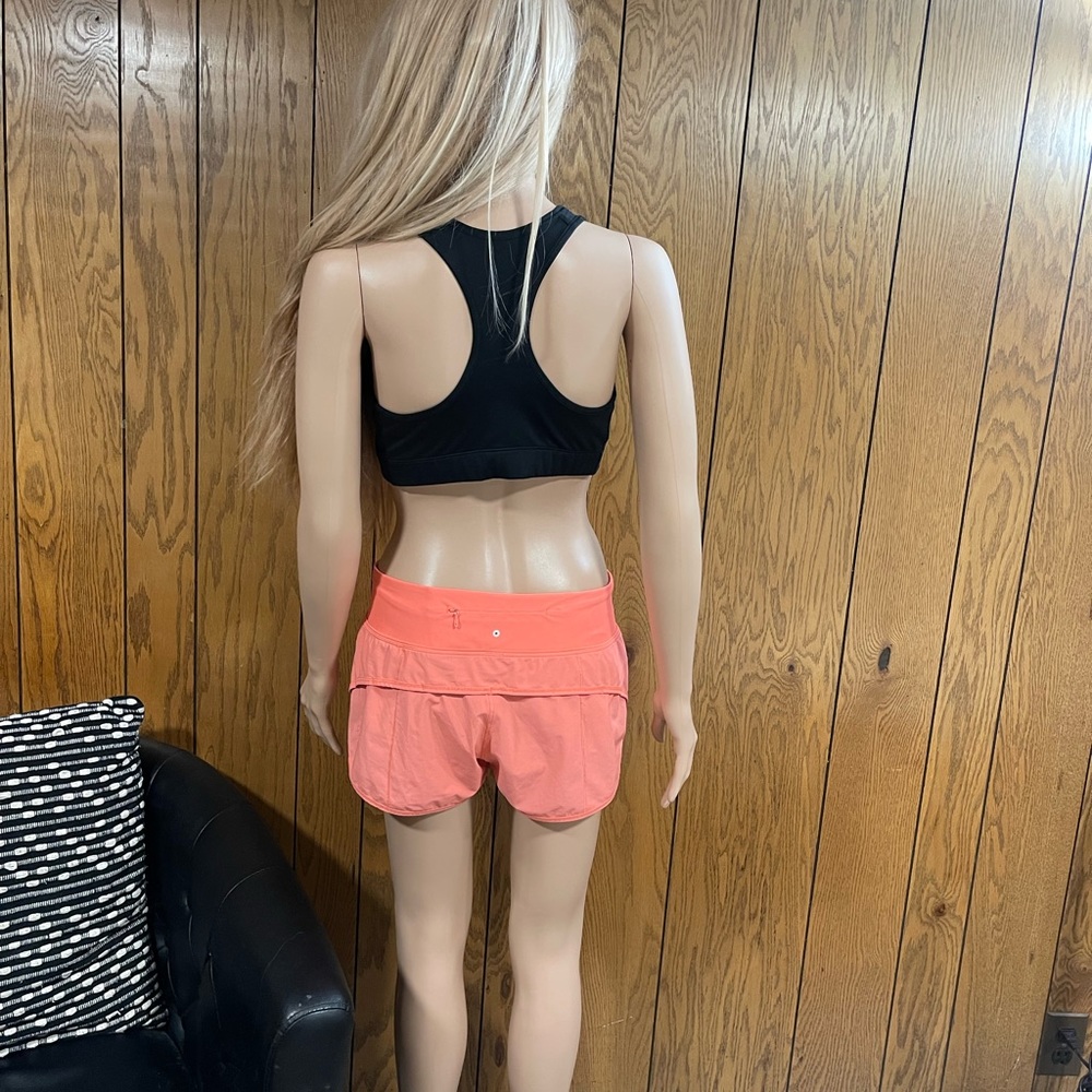 Lululemon" Speed Short - Orange - Picture 6 of 16